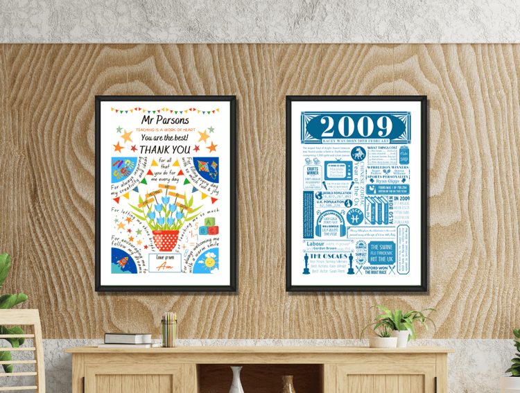 Personalised Prints by Occasion - The Word Shack