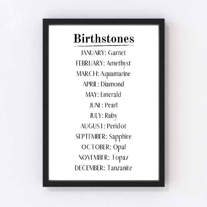 Personalised 16th Birthday Print - Elegant Design - The Word Shack