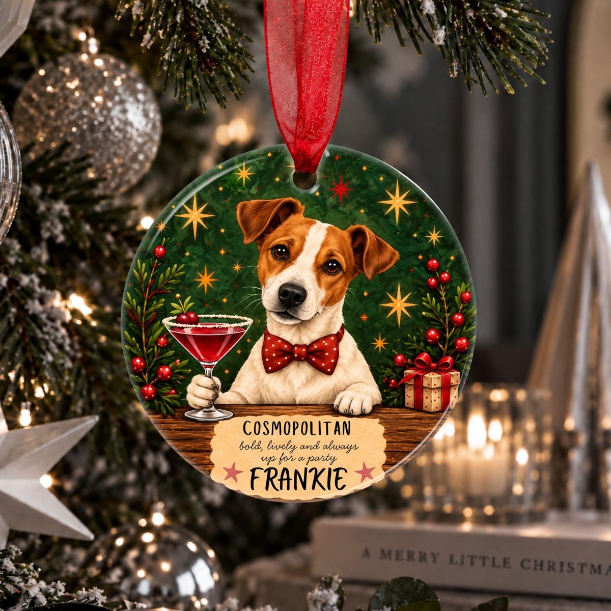 Personalised Jack Russell Christmas Ornament - The Word Shack